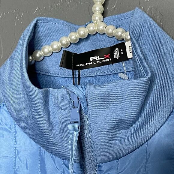 Ralph Lauren Long sleeves Full Zipper Perf Wool Golf Jacket - Picture 6 of 8